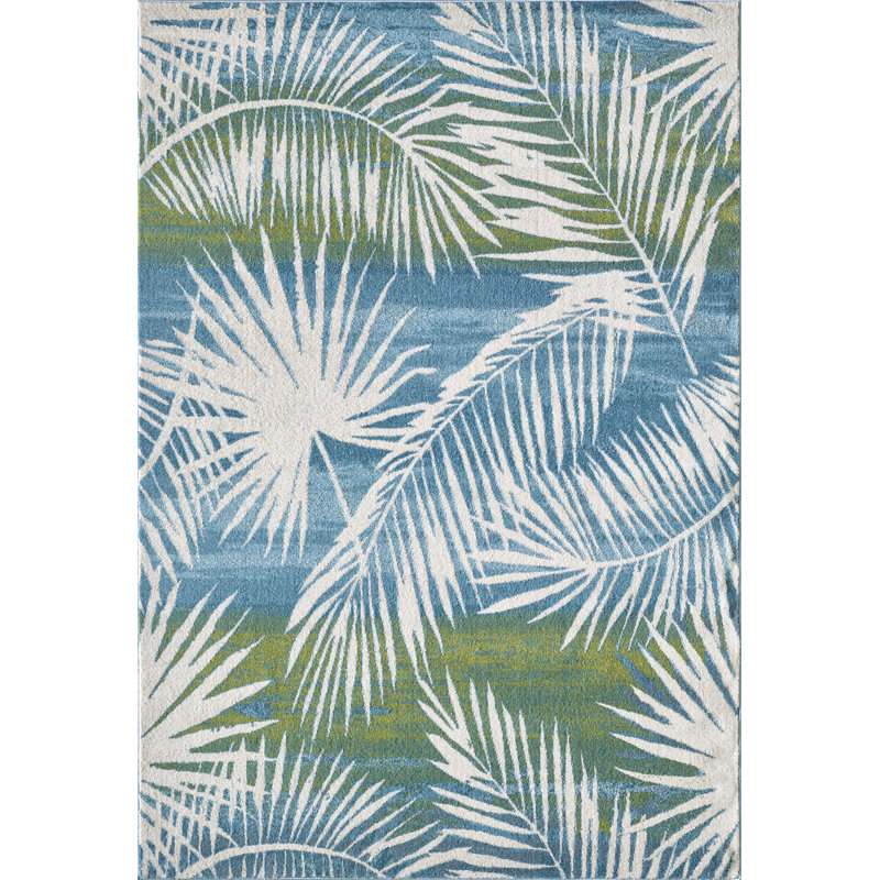 Alessa Floral Indoor Rug, Rectangle 5'3" x 7'7"