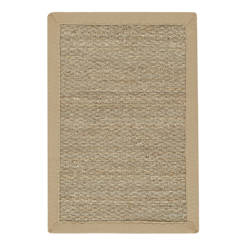 Angelica Bamboo Slat / Seagrass Area Rug, Rectangle 76 x 122cm
