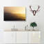 Sun Upon The Oceans Surface In Abstract - Wrapped Canvas-55338458