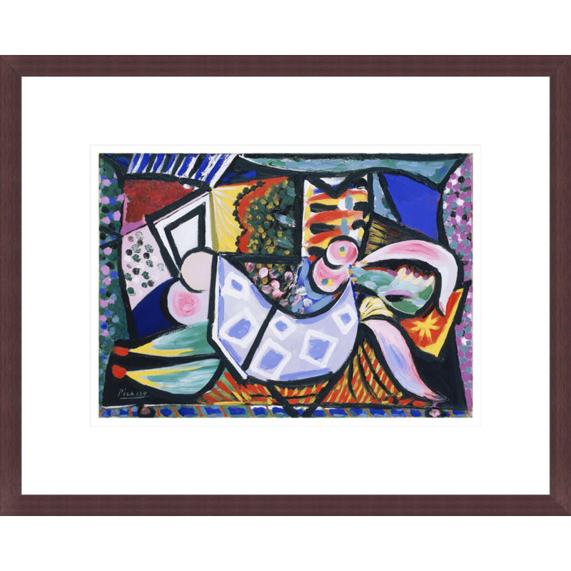 Couchette inclinable par Pablo Picasso, H 13,52 po x l 16,75 po