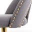 Aryton Swivel Upholstered Adjustable Height Counter Stool with Metal Frame