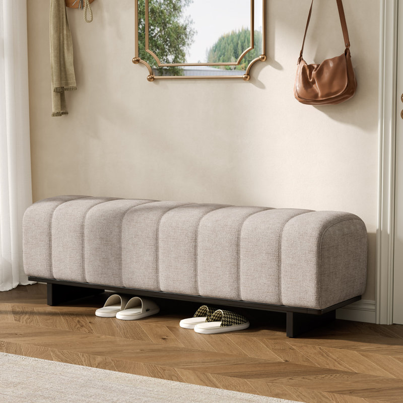 Banc de salle à manger rembourré Roomfitter, Gruau