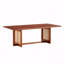 Table basse rectangulaire en bois massif imitation vent de style chinois