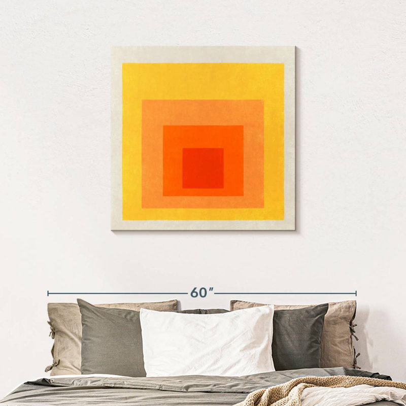 Sunlit Square Layers, 36" H x 36" W