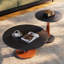 Table basse ronde Retro