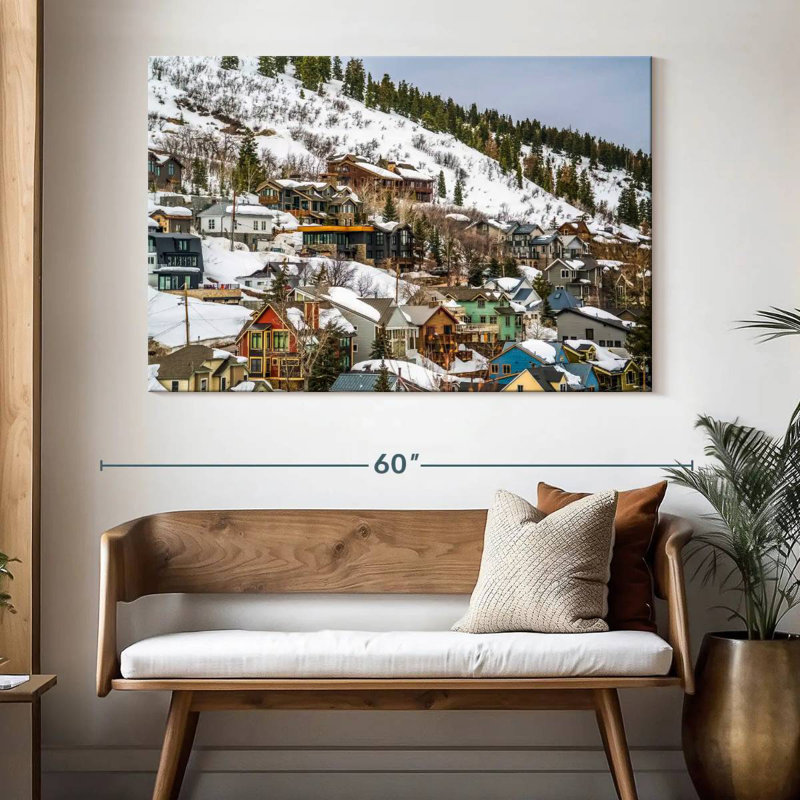 Nicci Utah Mountain Cabins, H 34 po x l 51 po