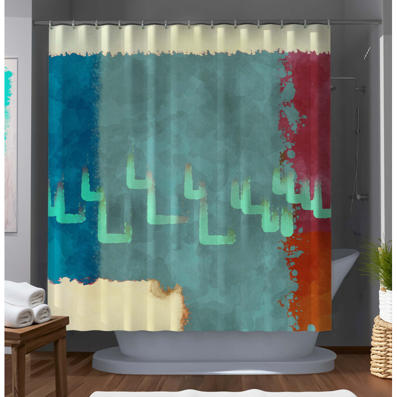 Active Unblemished Shower Curtain