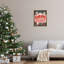 «Cheers Festive Holiday Drinks», art mural encadré sur toile flottante, design par Laura Watson-1668610194-1668610193