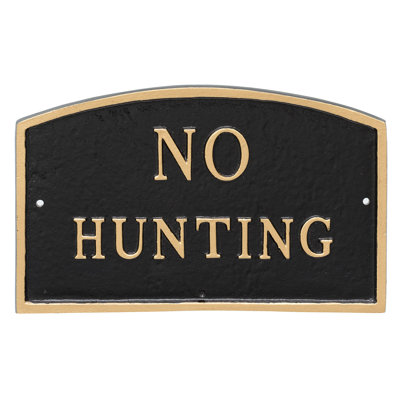 Weather Resistant Metal Garden Plaque
