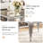 Modern Metal And Glass Dining Table Set With 4 Luxury Velvet Dining Chairs-1188830407-1194251306-1188830406