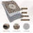 Machine Washable Rug Non-Slip Area Rug with Rubber Backing for Living Room Low-Pile Rug Indoor Floor Cover Oriental Rug for Bedroom Dining Room Hallway Playroom Office Kitchen Dorm and Bedside Decor-1821336131