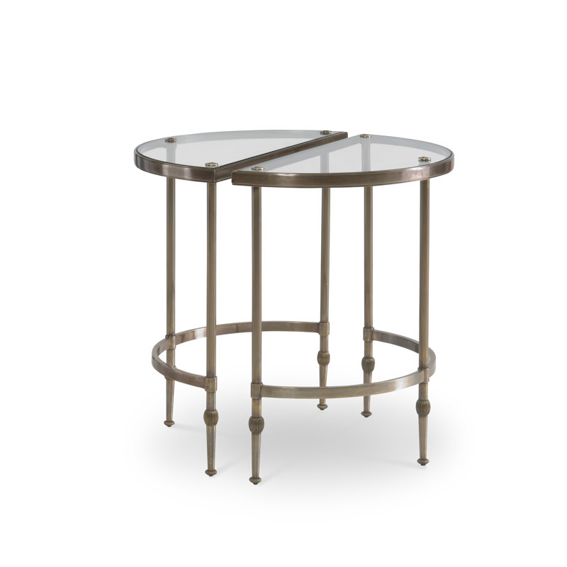 Calle Glass End Table