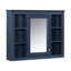 Armoire murale de salle de bain 35 po x 27,5 po, miroir avec rangement fonctionnel, rangement mural 35 po x 27,5 po, inclus, spacieux-1797263619