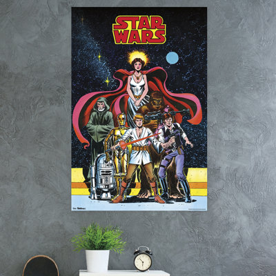 « star guerres »-impression sur papier comic