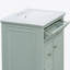 Meuble-lavabo avec lavabo, meuble-lavabo avec tablette réglable, un tiroir rabattable et deux tiroirs-1924303069