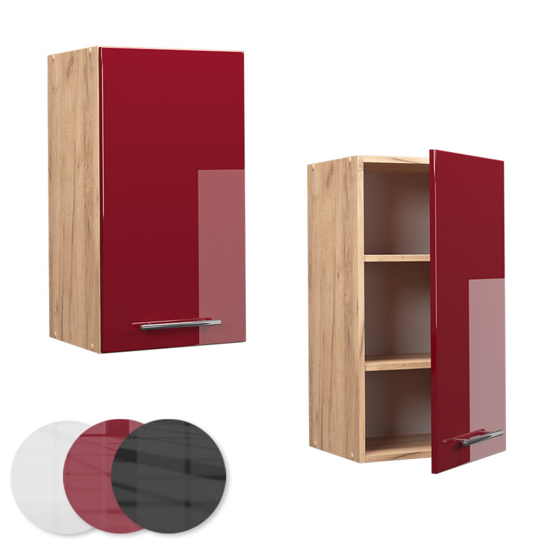 Fame 223 + front GKO_40 x 72 x 34.1, Brown/Red