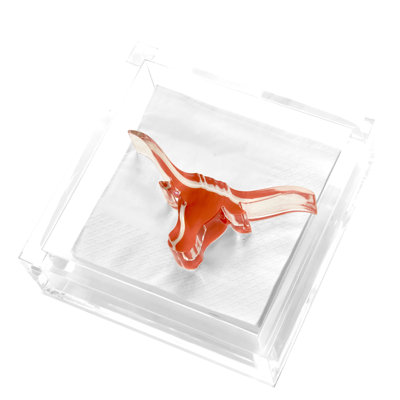 Longhorn Cocktail Napkin Holder