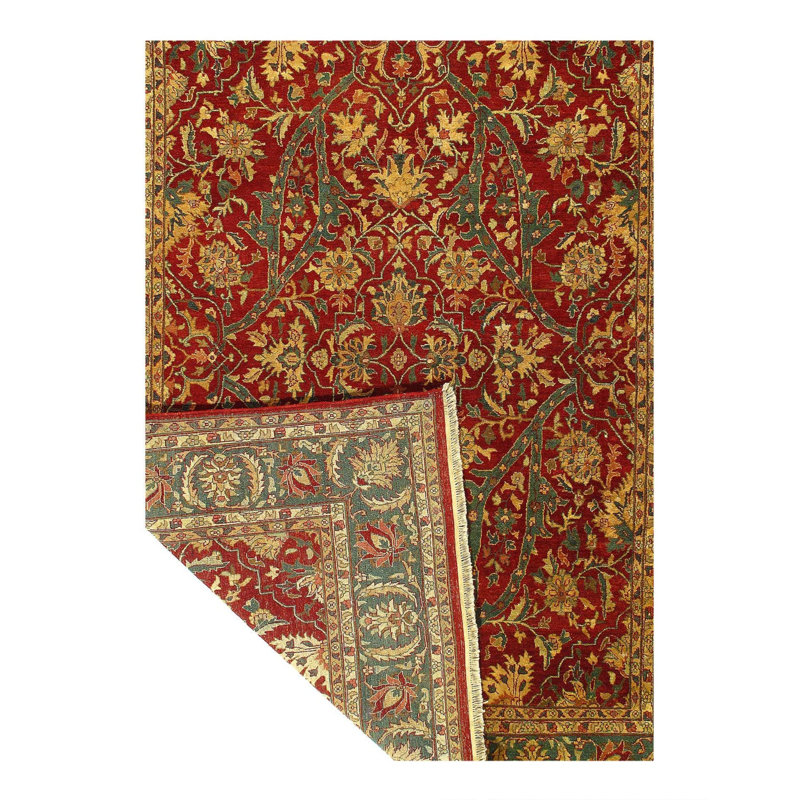 Oriental Area Rug in Red
