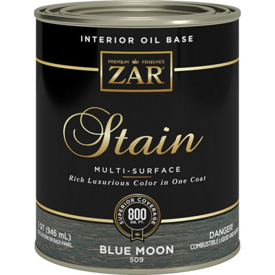 ZAR 50912 Qt Blue Moon Wood Stain-1PK