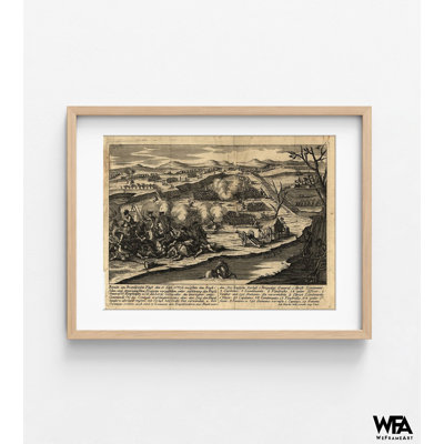 Bataille de Brandywine, image illustrative de 1777, décoration de maison de guerre révolutionnaire, affiche de la révolution américaine, impression de la galerie de la bataille, impression de cadeau d'histoires