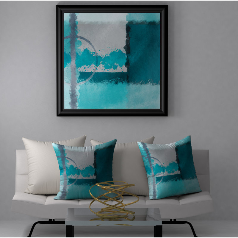 Housse de coussin carrée/insert, 24" X 24"
