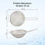 Buckingham Stainless Steel Fine Mesh Sieve Strainer-1697547058