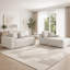 Canapé-lit de coin en similicuir avec méridienne à compression, canapé modulaire en forme de L avec éponge haute densité, canapé convertible sans assemblage requis pour le salon, appartement, chambre d'amis