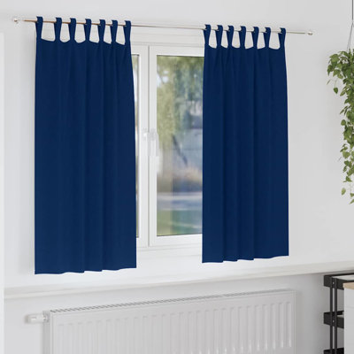 Curtains With Curtains 2 Pcs Polyester