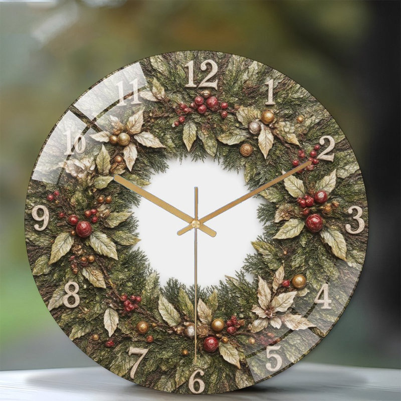 Horloge murale 12 po