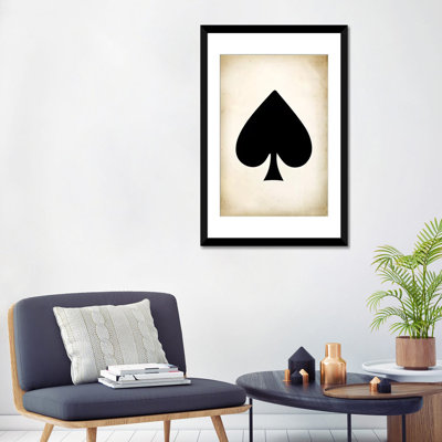 « card ii pique », impression sur toile