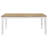 Prager Brown And White Rectangular Dining Table