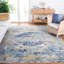Tapis oriental bleu / ivoire Christa-1636914858