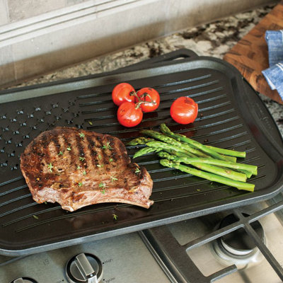 Nordic Ware Stars and Stripes Non-Stick Reversible Grill Pan & Griddle