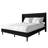Glam Wingback Platform Bed-15261866-15261878