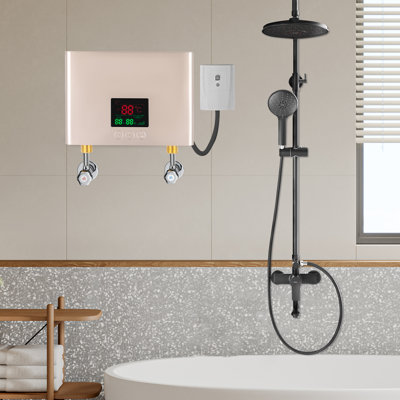 Mini chauffe-eau électrique 3000W avec télécommande