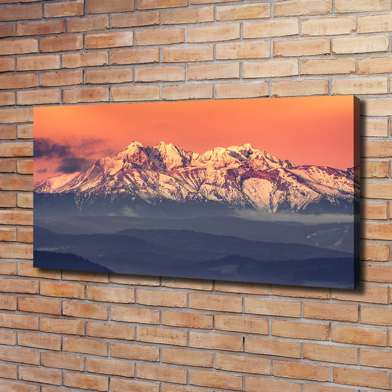 Sunrise Tatra Mountains - Wrapped Canvas Print