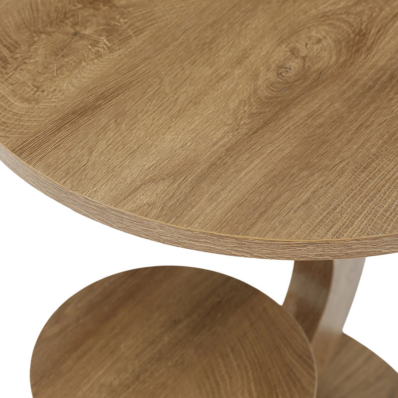 Rustic End Table, Sofa Side Table for Living Room