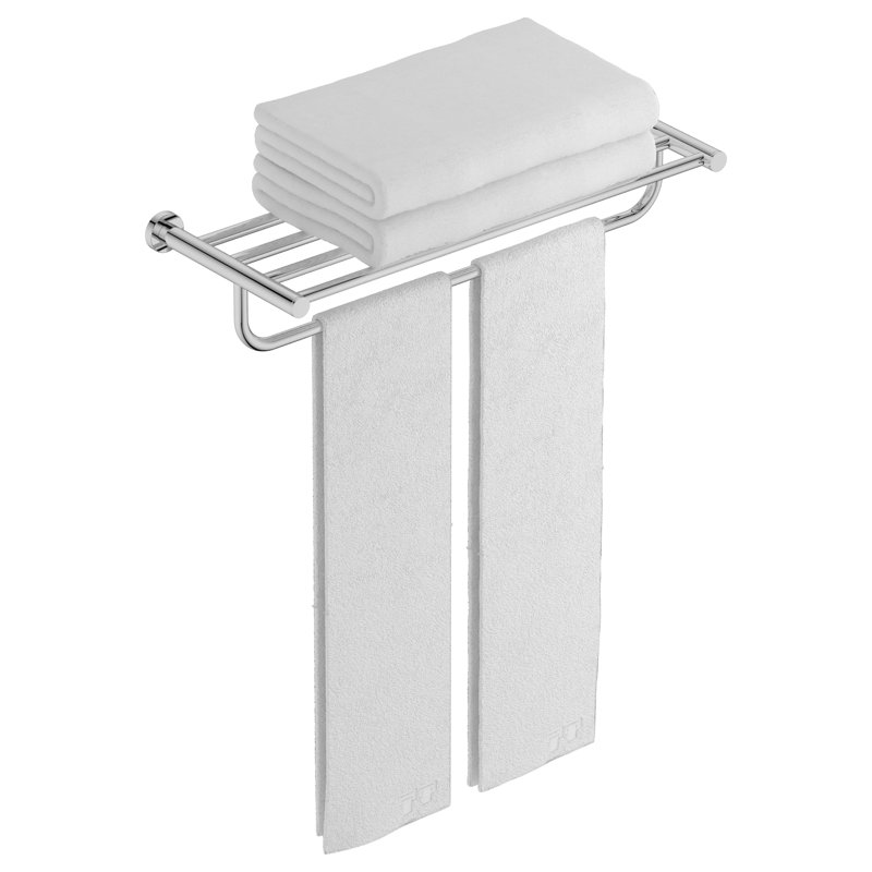 Towel Rack, Polished Stainless Steel