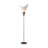 Minimalist Modern Metal-framed DuPont Paper Floor Lamp