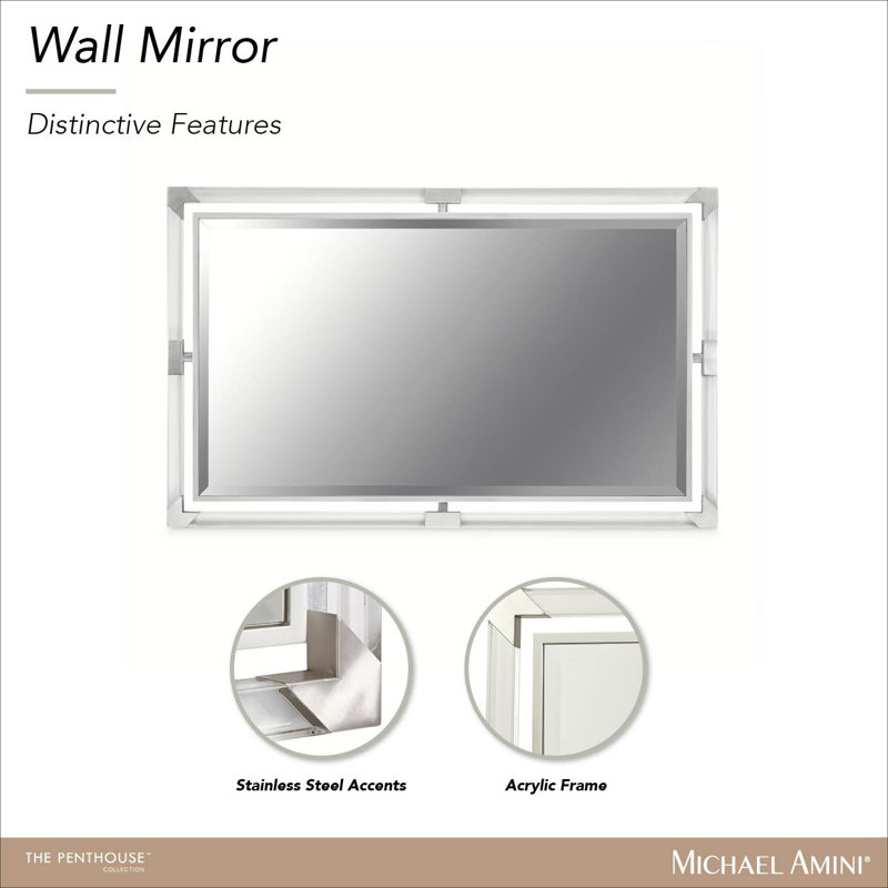 Penthouse Beveled Wall Mirror