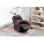 Fauteuil inclinable électrique en cuir Jesseca-341504367