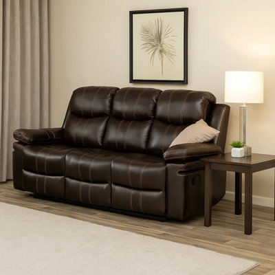 Salmi Upholstered 59'' Reclining Sofa