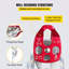 Poulie simple et bloc de poulie simple 1/2 po x 100 pi avec corde tressée 30-35KN 6600-7705LBS