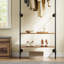 91.5cm W Wall Mounted Clothes Rack