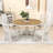 Afreena 4 - Person Extendable Dining Set-1331289274-1331289272-1331289275