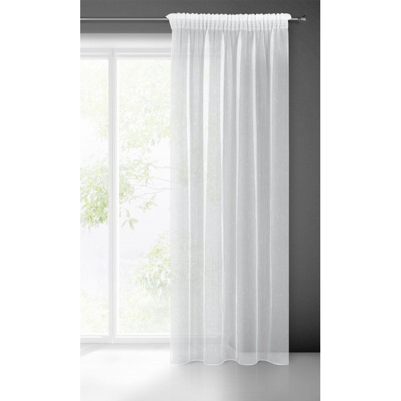 Kathlyne Sheer Curtain, 270cm H x 140cm W