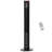 HOMCOM Freestanding Tower Fan Cooling For Bedroom With 3 Speed, 12H Timer, Oscillating, LED Panel, Remote Controller, Black