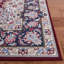 Czarnetzki Oriental Red / Navy/Cream Area Rug-704761841