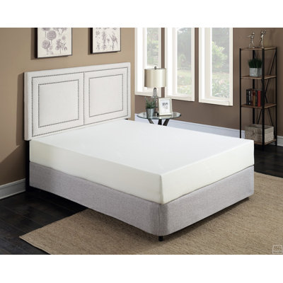10 po Matelas moelleux en mousse viscoélastique gélifiée de taille très simple TG, technologie de refroidissement, matelas de lit à surpression dans une boîte