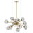 Lustre à intensité variable 12 lumières Simmeon
